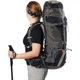 Рюкзак туристический Naturehike 70 л + 5 л черно-серый 6927595709009 - изображение 9
