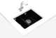 Zlewozmywak granitowy TEKA Maestro Square 2B TG 560x440x200 mm czarny (115260029) - obraz 2