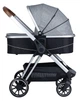 Универсальная детская коляска 3 в 1 FreeOn Fantasy Grey-Black (FO0001) - изображение 1