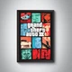 Постер в рамке GTA 3 / ГТА 3 / Grand Theft Auto 3 - изображение 2
