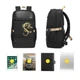 Рюкзак міський Tigernu T-B9029 для ноутбука 15.6" об'єм 23л. Чорний із золотим + кодовий замок у подарунок (TGN-T-B9029-3134) - зображення 5