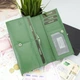 Кошелек женский кожаный Cavaldi RD-23-GCL turquoise классический бирюзовый - изображение 5
