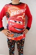 Детская пижама для мальчиков Тачки Молния Маквин | Cars Lightning McQueen | светится в темноте | 3 года рост 96-104см | цвет красный - изображение 8