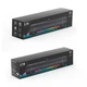 Акустика для ПК з підсвічуванням ONIKUMA RGB Backlight L16 5Wx2 BT5.3/USB black - зображення 4