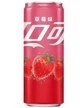 Газированный напиток Coca-Cola Strawberry China 330мл - изображение 1