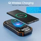 УМБ Solar power bank 20000mAh PN-W23 IPX4 чорний - зображення 5