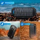 УМБ Solar power bank 20000mAh PN-W23 IPX4 чорний - зображення 11
