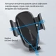 Автотримач для телефона ColorWay Dashboard Car Wireless Charger 15W Black (CW-CHAW037Q-BK) - зображення 15