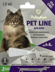 Капли на холку от блох, клещей и гельминтов Palladium Pet Line the One для котов весом от 4 до 8 кг (4820150205225) - изображение 1