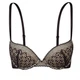 DK2006-бюстгалтер-DKNY-black skin-D75/34 - зображення 1