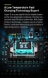 25W зарядний пристрій Baseus Charger для Iphone, Apple, Samsung, Xiaomi PD type-C швидка зарядка + кабель чорна - зображення 9