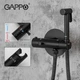 Гигиенический душ GAPPO G7290-6 с термостатом и крючком, черный - изображение 2
