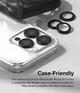 Защитное стекло на камеру Fusion Camera Lens Frame Glass для iPhone 15 Pro Max Black (CM09837RS) - изображение 7