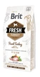 Сухой корм Brit Fresh Adult Light Turkey with Pea для пожилих собак с избыточным весом индейка и горох 2.5 кг - изображение 1