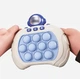 Електронна приставка консоль Quick Push Game приставка гри Pop It антистрес тік ток іграшка Astronaut без бренду - зображення 2
