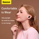 Навушники Baseus Encok True Wireless Earphones Wm01 Plus чорні - изображение 9