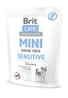 Сухой беззерновой корм Brit Care Grain Free Mini Sensitive Venison для собак мелких пород с чувствительным пищеварением с олениной 0.4 кг - изображение 1