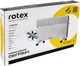 Конвектор электрический обогреватель 2 в 1 Rotex RCH21-X 2000 Вт 20м2 х-образный терморегулятор белый - изображение 3