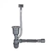 Мойка кухонная, раковина Lidz H5050B 3.0/0.8 мм Brush (LDH5050BPVD3008) Нержавеющая сталь Прямоугольная Черная - изображение 6