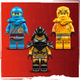 Конструктор LEGO Ninjago Битва малюків драконів Нії та Аріна 157 деталей (71798) - зображення 6