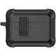 Захисний чохол Deexe Defender Armor для AirPods Pro 2 - Black - зображення 2