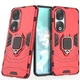 Чехол с подставкой Deexe Hybrid Case для Honor 90 - Red - изображение 1