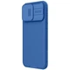 Чехол со шторкой для камеры NILLKIN CamShield Pro для iPhone 15 Pro - Blue - изображение 2