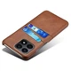 Захисний чохол Deexe Pocket Case для Honor X8a - Brown - зображення 3