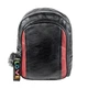 Рюкзак городской BackPack Пушистик Кожзам 28х23х10 см Чёрный с красными вставками (22467) - изображение 1