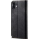 Чохол-книжка з кишеньками UniCase Jeans Wallet для Nothing Phone (2) - Black - зображення 6