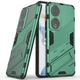 Захисний чохол з підставкою Deexe Bibercas для Honor 90 - Green - зображення 1