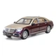 Машинка моделька Mercedes Maybach S600 металева іграшка колекційна 21 см Бордовий (8467744) - зображення 1