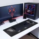 Великий килимок для мишки 90x40 Чорно-сірий - зображення 4