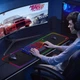 Большой коврик для игровой мишки и клавиатуры с подсветкой 80x30 см - изображение 6