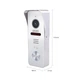Виклична панель домофону з вбудованим зчитувачем карток EM-Marin SEVEN CP-7502F RFID white - изображение 6