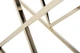 Консоль Vetro Mebel CD-3 прозрачный + серебро - изображение 5