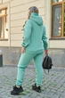 Костюм "Style" (unisex / турецький футер) Мод. TEVI-7711, бірюзовий,розмір 52-54 - зображення 2