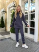 Костюм "Style" (unisex / турецький футер) Мод. ТЕВ-7711, графітовий ,розмір 44-46 - зображення 1