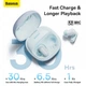 Беспроводные Bluetooth Наушники Baseus AirNora 2 TWS |BT5.3, 35/400mAh, 6.5h| Blue - изображение 7