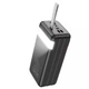 Повербанк Hoco J86B Electric 60000mAh 22.5W 5A з ліхтариком чорний - зображення 2