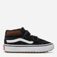 Детские высокие кеды для мальчика Vans Sk8-Mid Reissue V Mte-1 VN0A5KRO9AS1 34 Черные (195440394113) - изображение 1