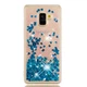 Чехол Glitter для Samsung Galaxy S9 / G960 бампер силиконовый аквариум Синий - изображение 1