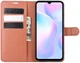 Чехол IETP для Xiaomi Redmi 9A книжка кожа PU коричневый - изображение 2