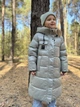 Пальто подростковое Armarria 3395 128 см Хром - изображение 2