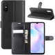 Чохол IETP для Xiaomi Redmi 9A книжка шкіра PU чорний Без бренду - зображення 1