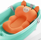 Матрацик килимок для купання дитини у ванну з кріпленнями Belove, Orange Pig + - зображення 4
