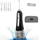 Портативний іригатор для ротової порожнини H2ofloss HF-9P Black - изображение 2