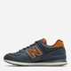 Buty sportowe męskie do kostki New Balance 574 ML574OMC 41.5 (8US) 26 cm Niebieski/Brązowy (739980544227) - obraz 3