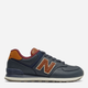 Buty sportowe męskie do kostki New Balance 574 ML574OMC 46.5 (12US) 30 cm Niebieski/Brązowy (739980544302) - obraz 1