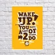 Постер «Wake up!» - зображення 2